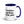 The Tractor Mugs Store Dark Blue Combine Spotting Is the Plan | 15 oz Mug with Color Inside Quality Farmers Merch