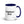The Tractor Mugs Store Dark Blue Combines First | 15 oz Mug with Color Inside Quality Farmers Merch