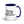 The Tractor Mugs Store Dark Blue Warning: May Talk About Tractors | 15 oz Mug with Color Inside Quality Farmers Merch
