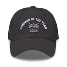 The Tractor Mugs Store Dark Grey British Farmer of the Year 2025 | Dad Hat Quality Farmers Merch