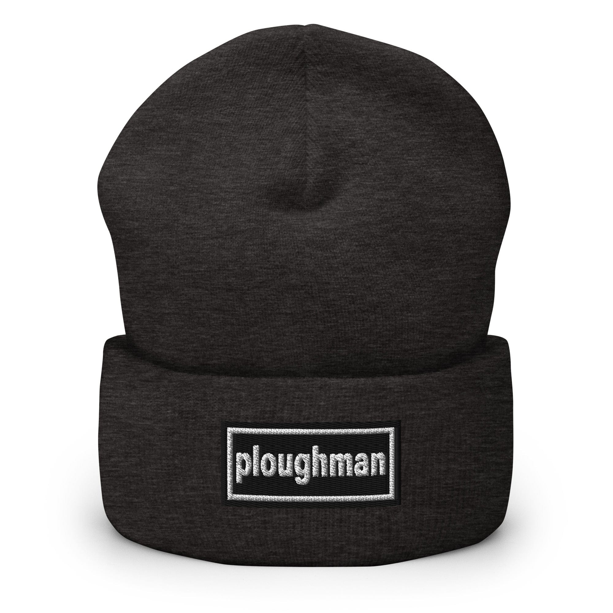 The Tractor Mugs Store Dark Grey OASIS Style 'Ploughman' | Cuffed Beanie Quality Farmers Merch