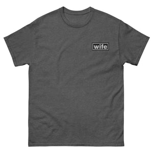 The Tractor Mugs Store Dark Heather / S 'OASIS' Wife Unisex Classic Tee Quality Farmers Merch