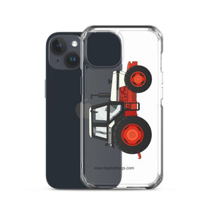 The Tractor Mugs Store David Brown 1490 4WD | Clear Case for iPhone® Quality Farmers Merch