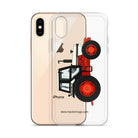 The Tractor Mugs Store David Brown 1490 4WD | Clear Case for iPhone® Quality Farmers Merch