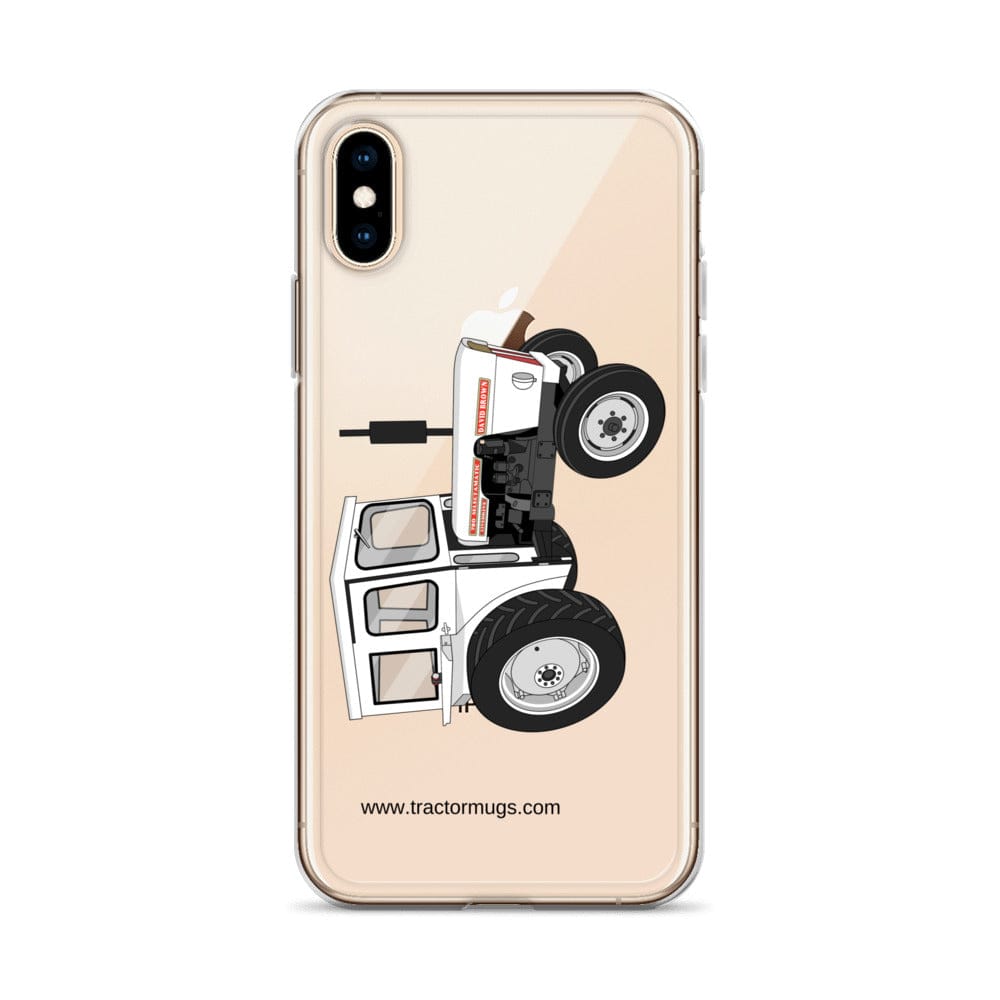 The Tractor Mugs Store David Brown 780 Selectamatic | Clear Case for iPhone® Quality Farmers Merch