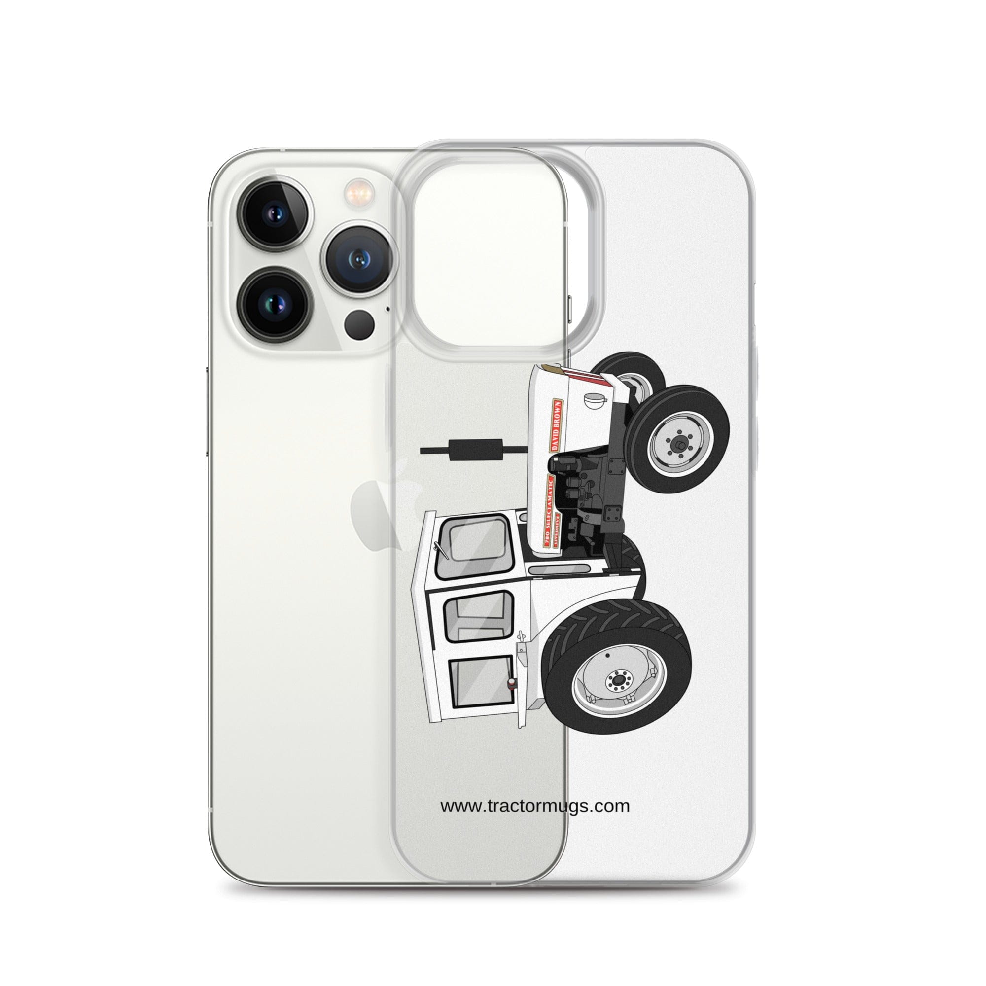 The Tractor Mugs Store David Brown 780 Selectamatic | Clear Case for iPhone® Quality Farmers Merch