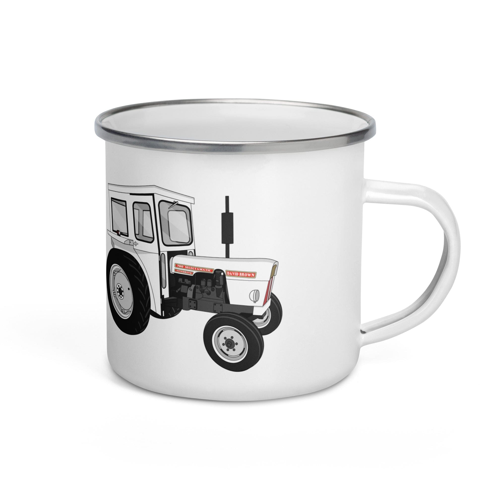 The Tractor Mugs Store David Brown 780 Selectamatic | Enamel Mug Quality Farmers Merch