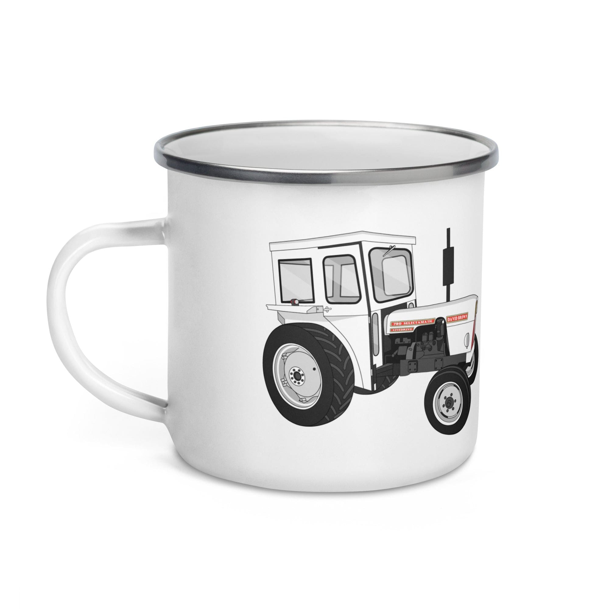 The Tractor Mugs Store David Brown 780 Selectamatic | Enamel Mug Quality Farmers Merch