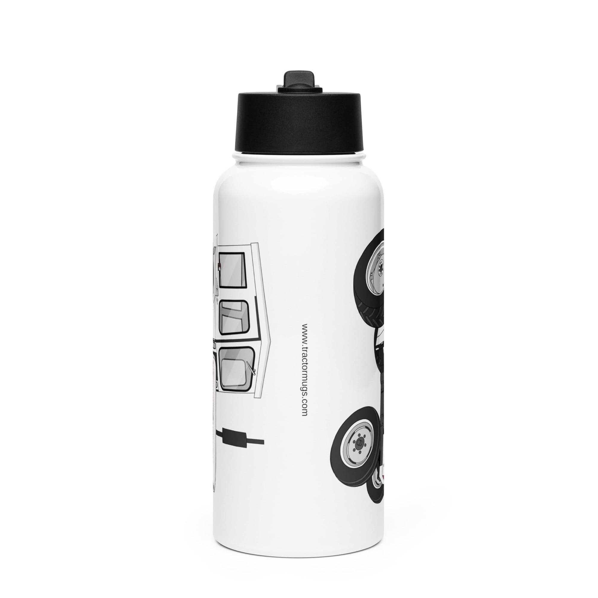 The Tractor Mugs Store David Brown 780 Selectamatic | Stainless steel water bottle with a straw lid Quality Farmers Merch