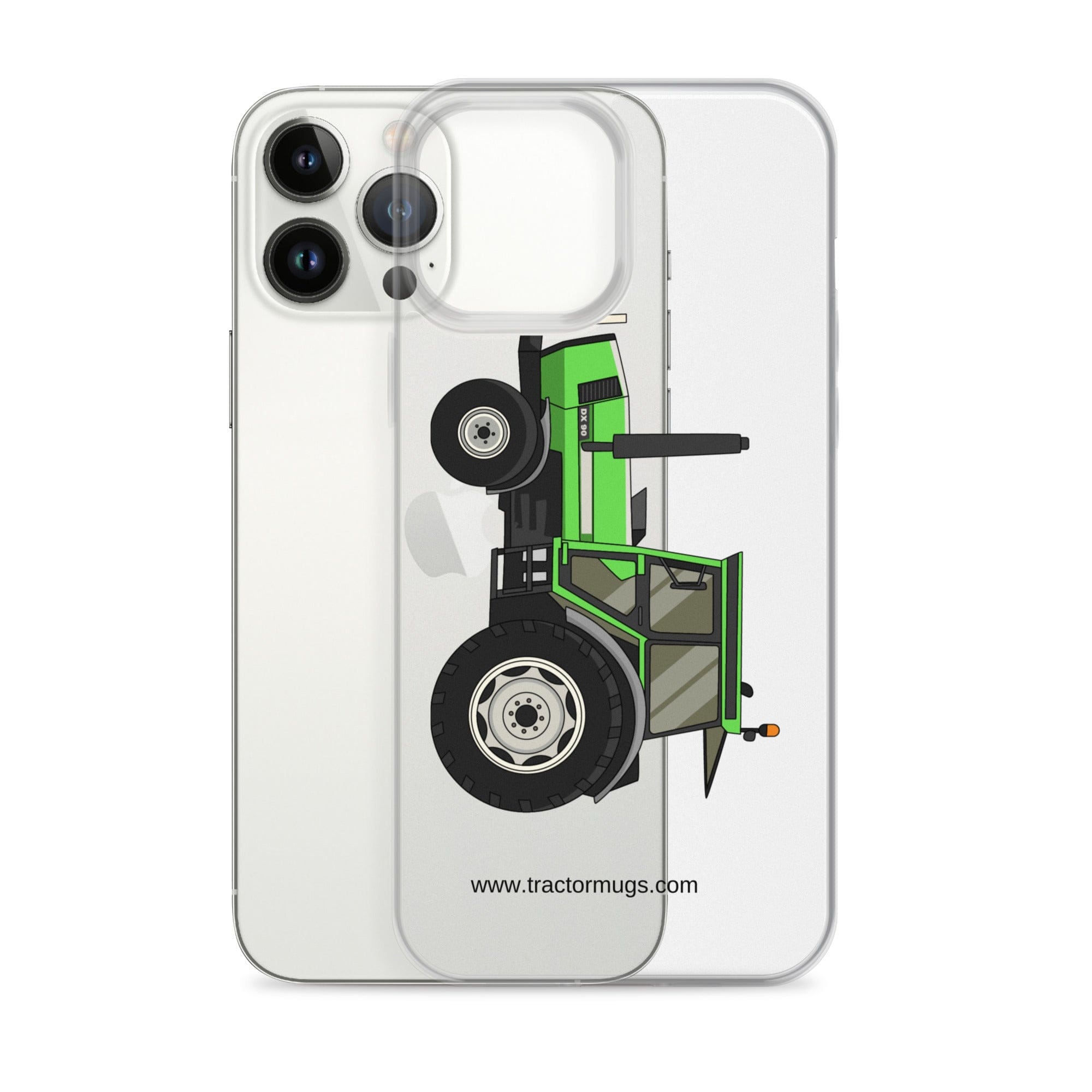 The Tractor Mugs Store Deutz DX 90 | Clear Case for iPhone® Quality Farmers Merch