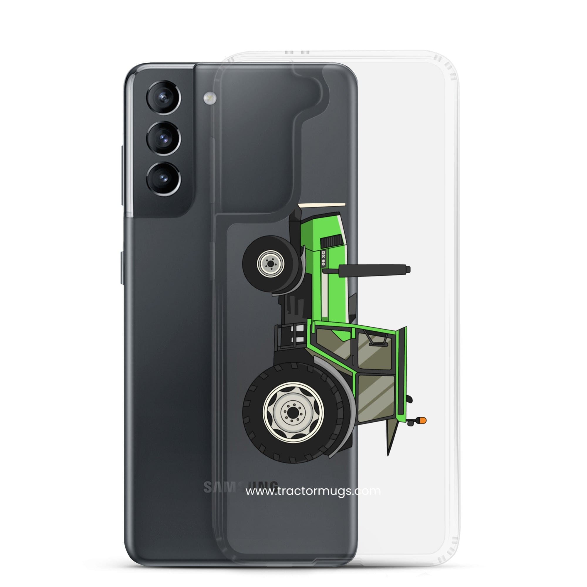 The Tractor Mugs Store Deutz DX 90 | Clear Case for Samsung® Quality Farmers Merch