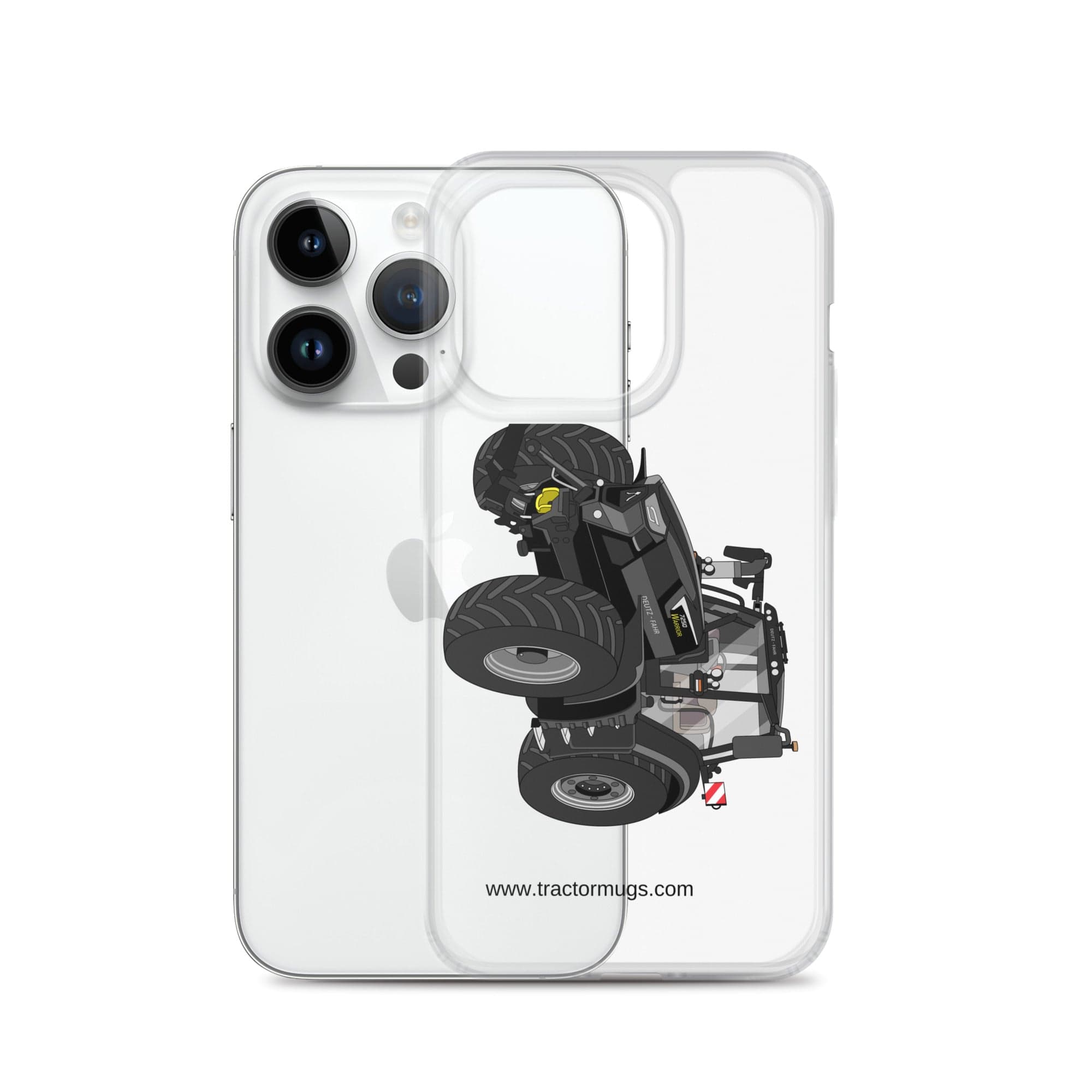 The Tractor Mugs Store Deutz-Fahr 7250 TTV Warrior Edition | Clear Case for iPhone® Quality Farmers Merch