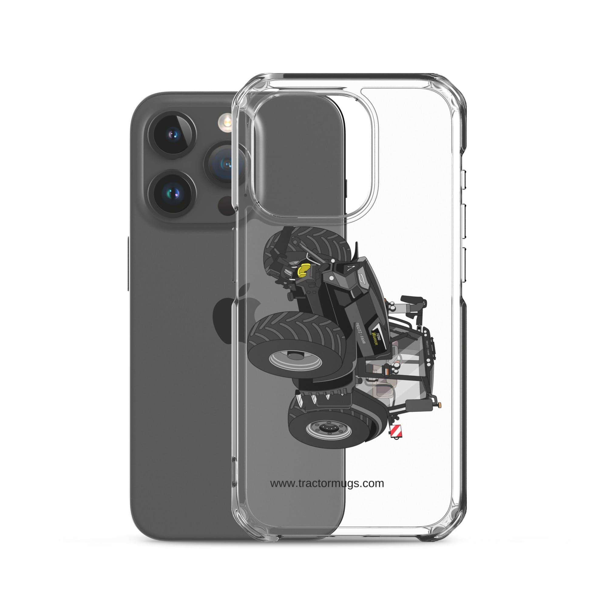 The Tractor Mugs Store Deutz-Fahr 7250 TTV Warrior Edition | Clear Case for iPhone® Quality Farmers Merch