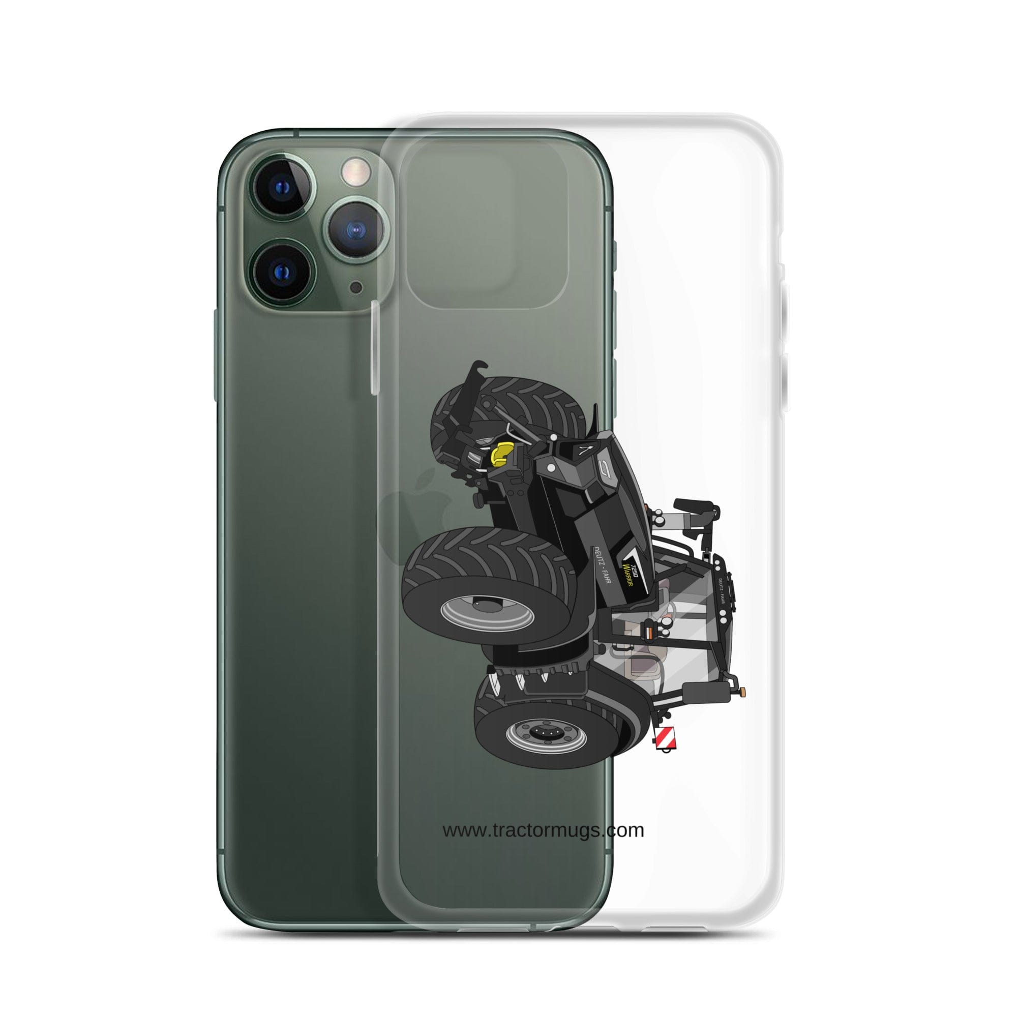 The Tractor Mugs Store Deutz-Fahr 7250 TTV Warrior Edition | Clear Case for iPhone® Quality Farmers Merch