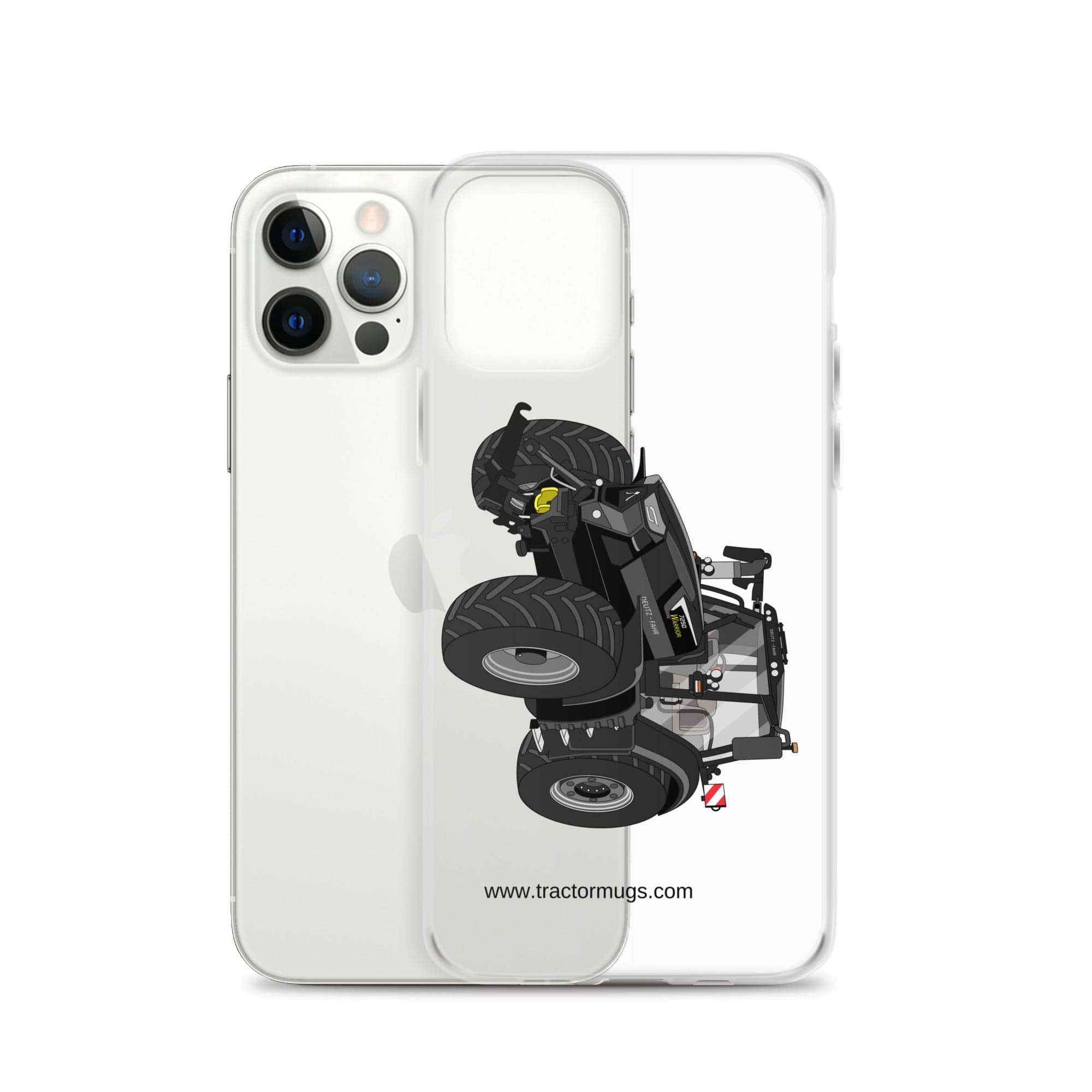 The Tractor Mugs Store Deutz-Fahr 7250 TTV Warrior Edition | Clear Case for iPhone® Quality Farmers Merch