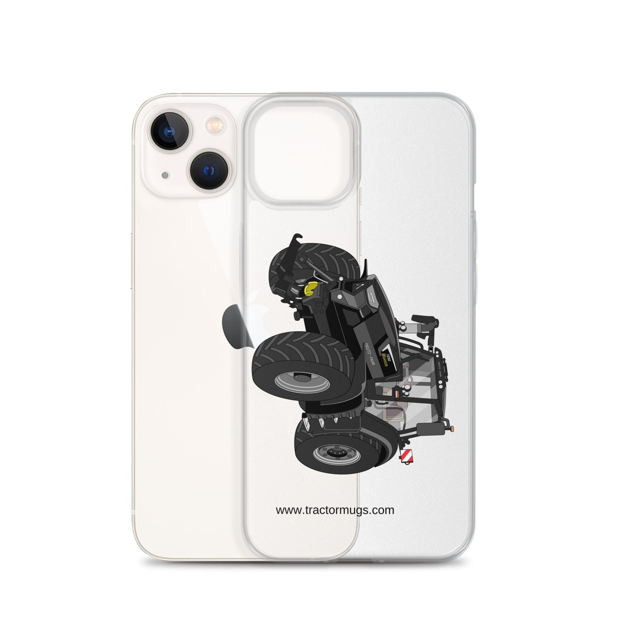 The Tractor Mugs Store Deutz-Fahr 7250 TTV Warrior Edition | Clear Case for iPhone® Quality Farmers Merch