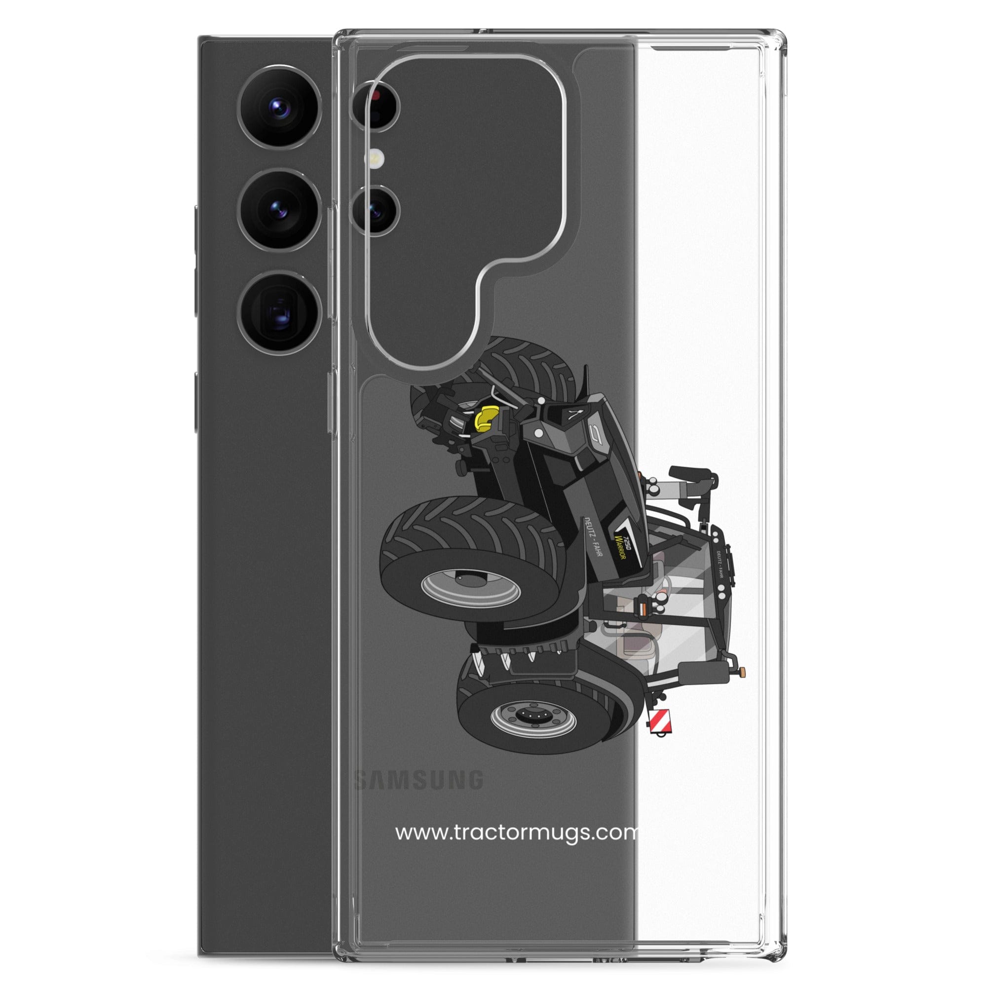 The Tractor Mugs Store Deutz-Fahr 7250 TTV Warrior Edition | Clear Case for Samsung® Quality Farmers Merch