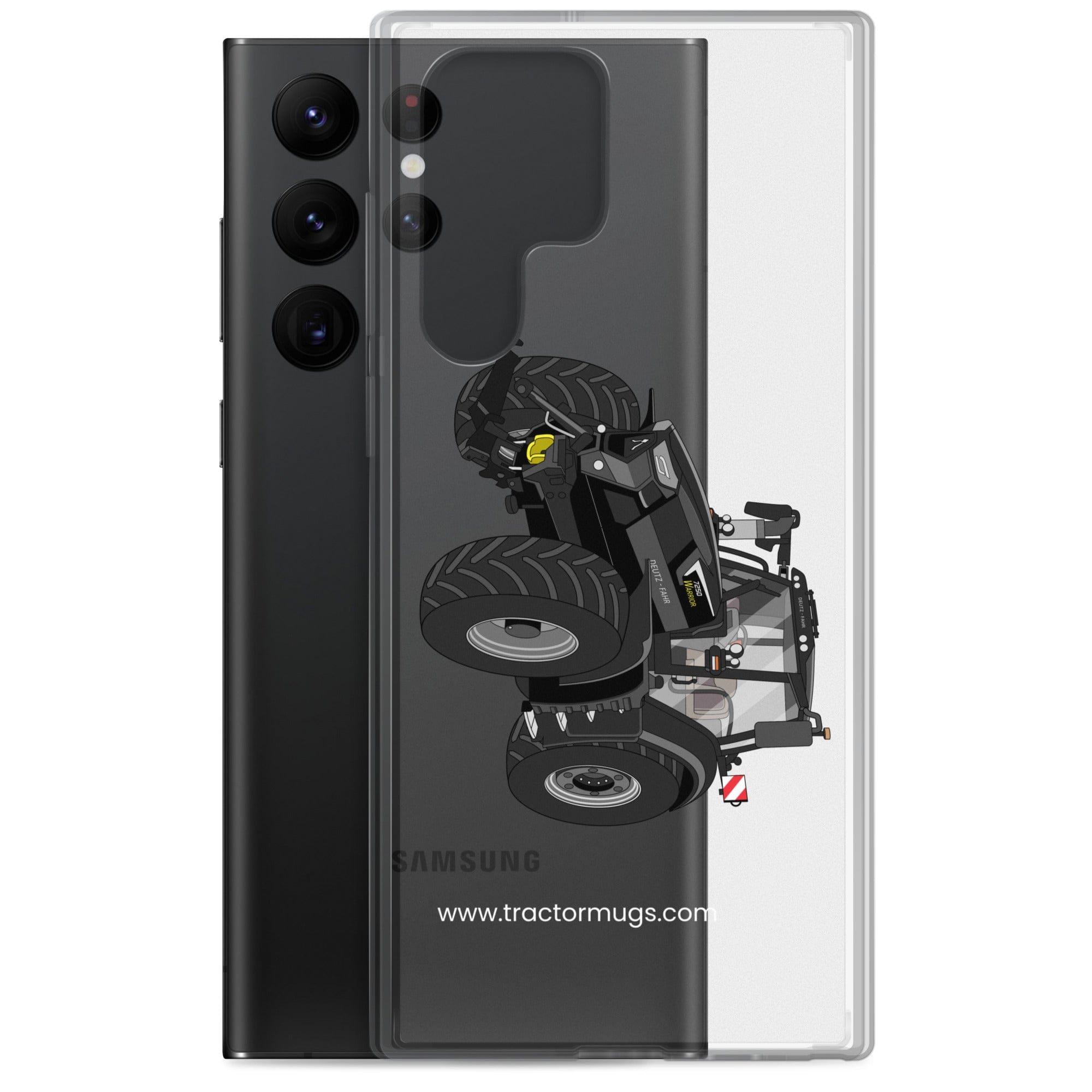 The Tractor Mugs Store Deutz-Fahr 7250 TTV Warrior Edition | Clear Case for Samsung® Quality Farmers Merch