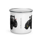 The Tractor Mugs Store Deutz-Fahr 7250 TTV Warrior Edition | Enamel Mug Quality Farmers Merch