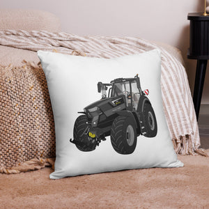 The Tractor Mugs Store Deutz-Fahr 7250 TTV Warrior Edition | Pillow Case Quality Farmers Merch