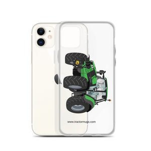 The Tractor Mugs Store Deutz - Fahr Agrotron 7250 Ttv | Clear Case for iPhone® Quality Farmers Merch