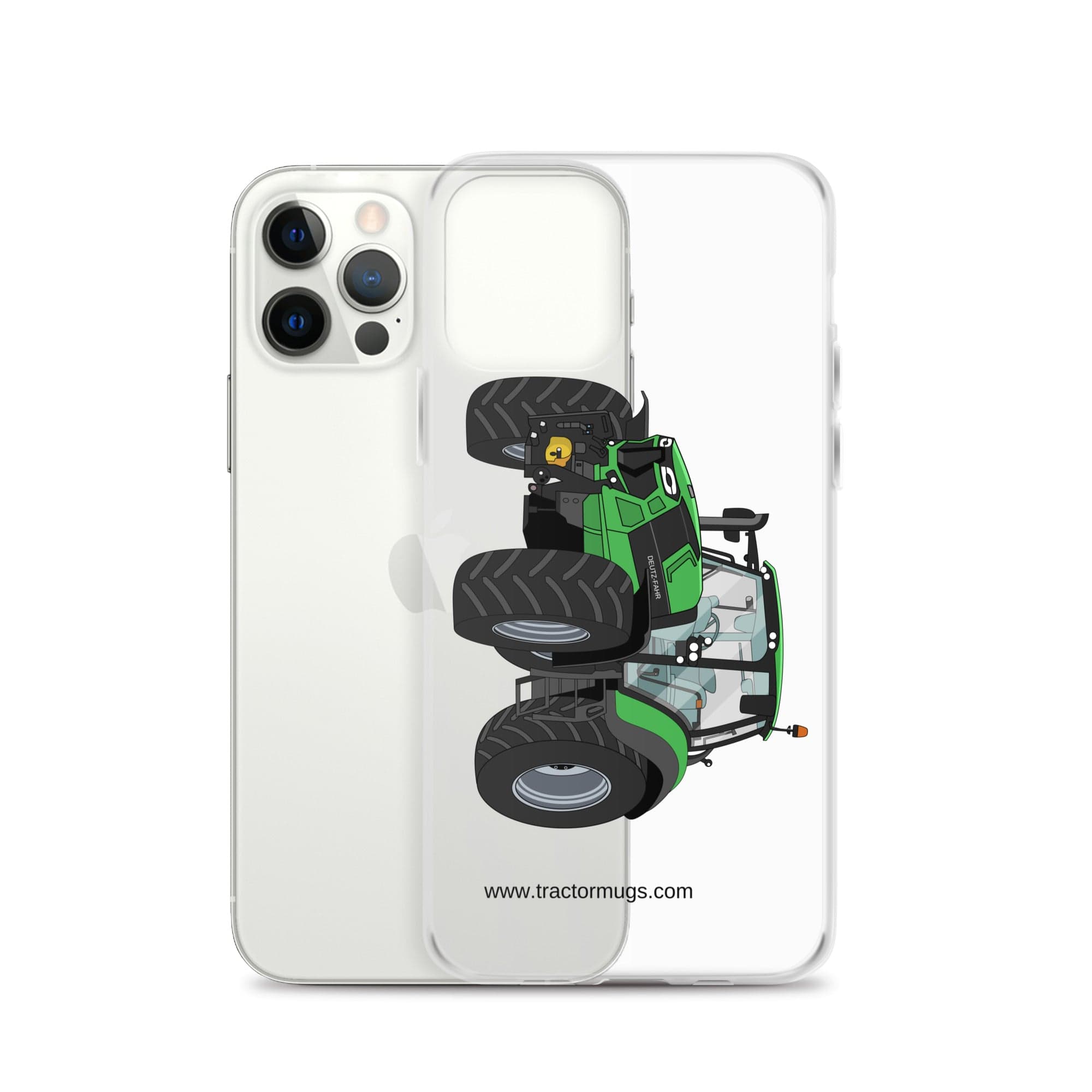 The Tractor Mugs Store Deutz - Fahr Agrotron 7250 Ttv | Clear Case for iPhone® Quality Farmers Merch