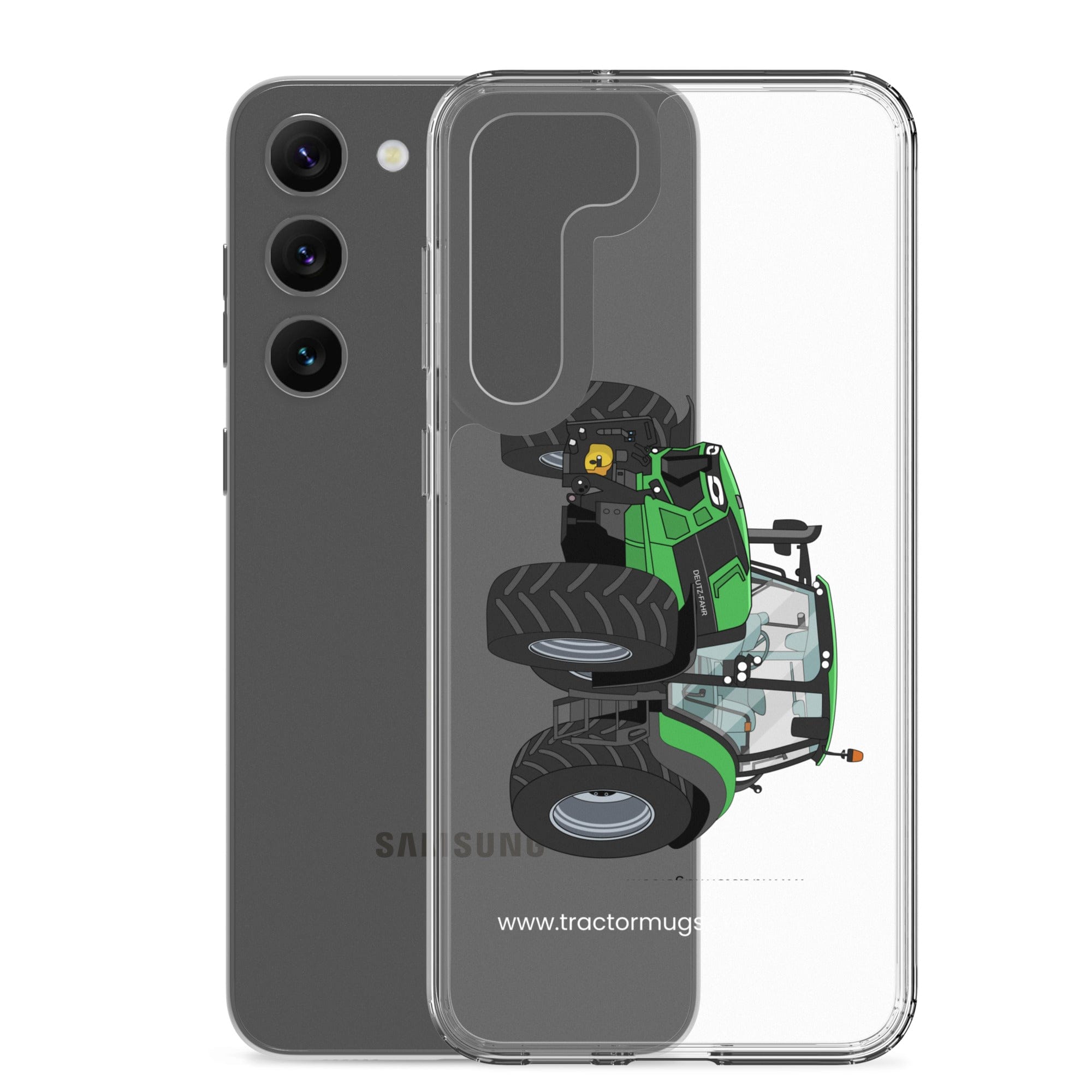 The Tractor Mugs Store Deutz - Fahr Agrotron 7250 Ttv | Clear Case for Samsung® Quality Farmers Merch