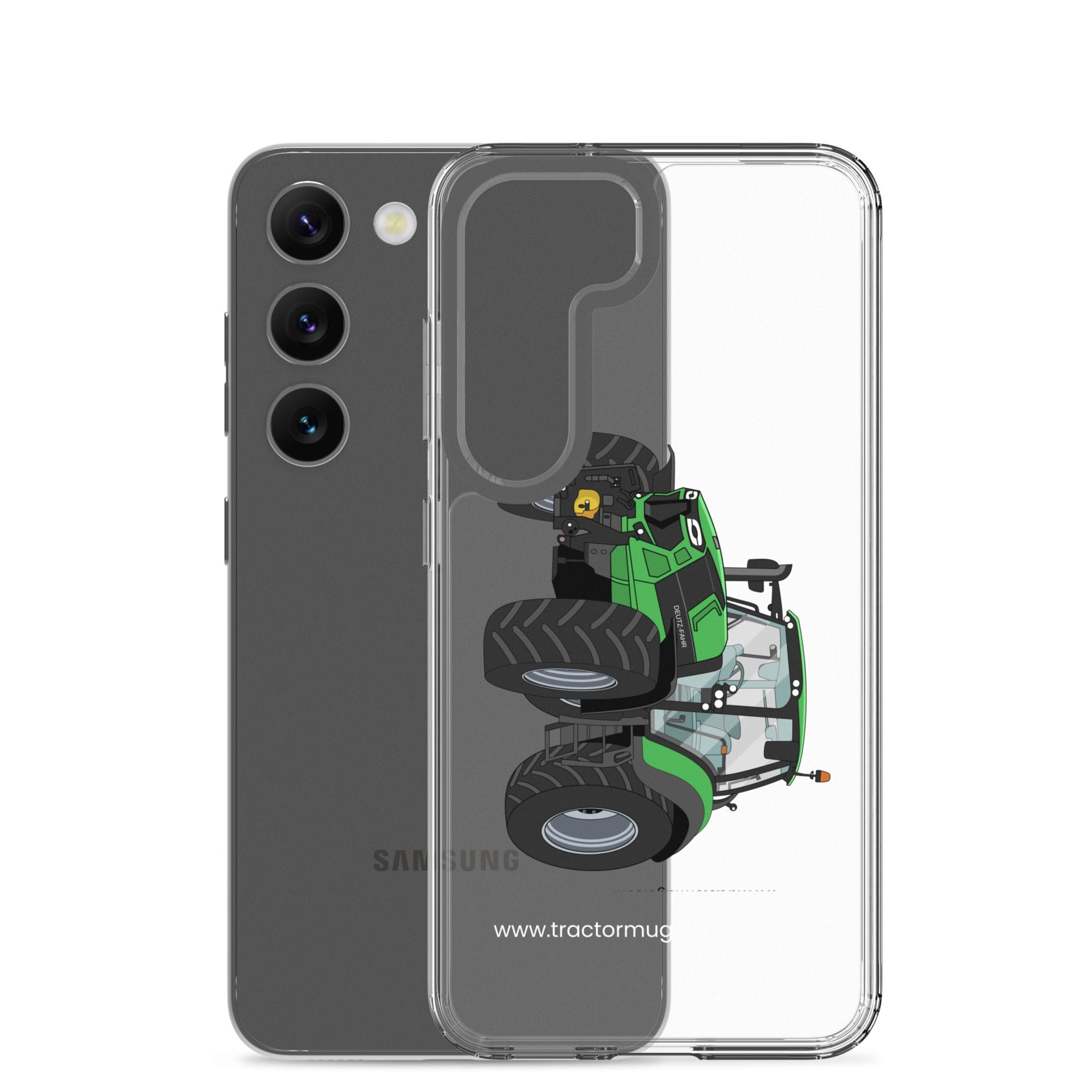 The Tractor Mugs Store Deutz - Fahr Agrotron 7250 Ttv | Clear Case for Samsung® Quality Farmers Merch