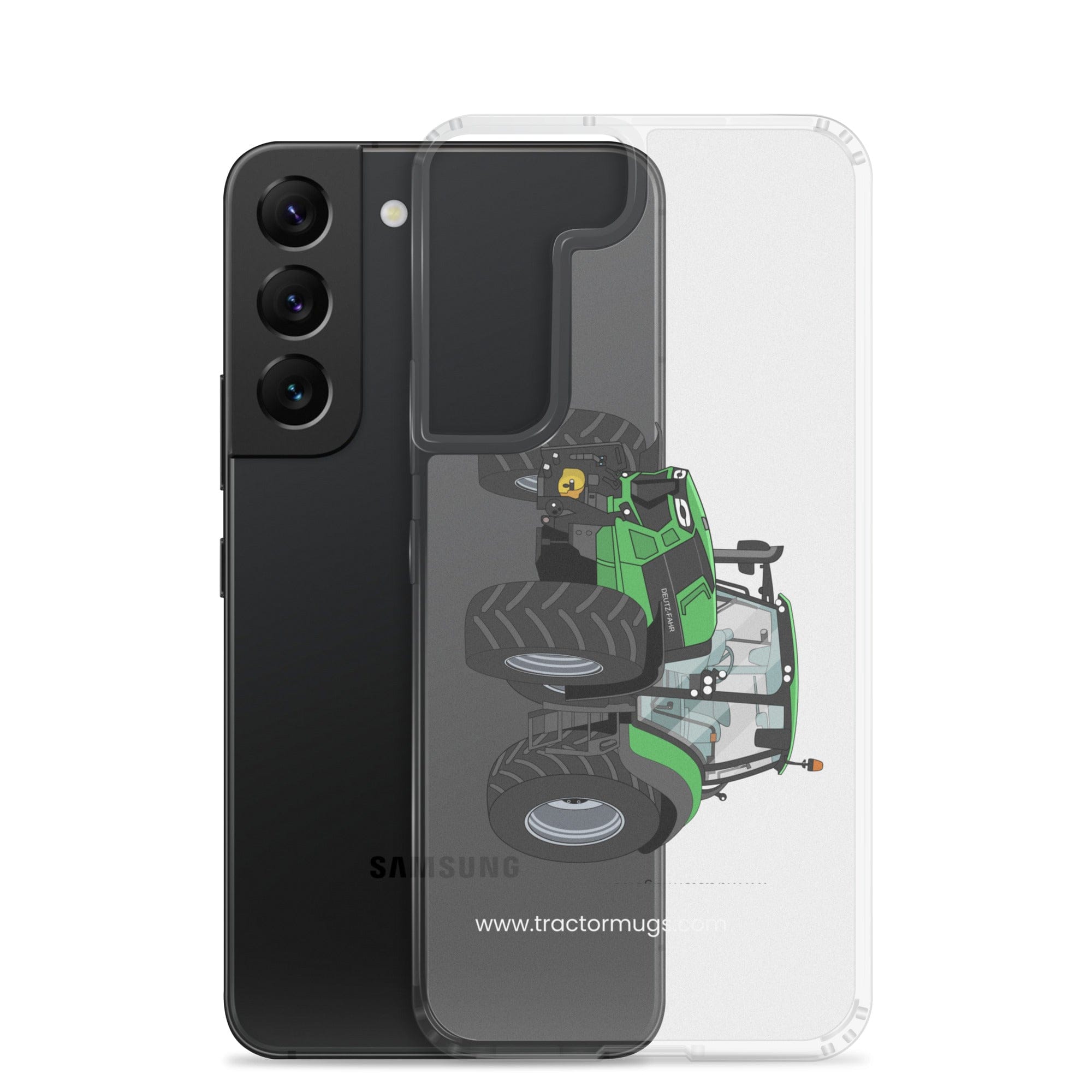 The Tractor Mugs Store Deutz - Fahr Agrotron 7250 Ttv | Clear Case for Samsung® Quality Farmers Merch