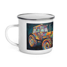 The Tractor Mugs Store Deutz Fahr DX 140 | Splash Art Enamel Mug Quality Farmers Merch