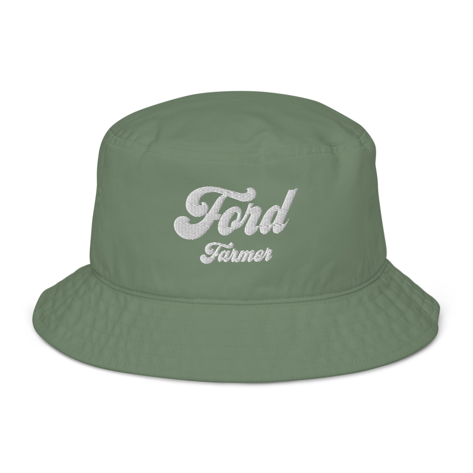 The Tractor Mugs Store Dill Ford Farmer | Organic bucket hat Quality Farmers Merch