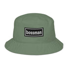 The Tractor Mugs Store Dill Oasis Style Bossman | Organic bucket hat Quality Farmers Merch