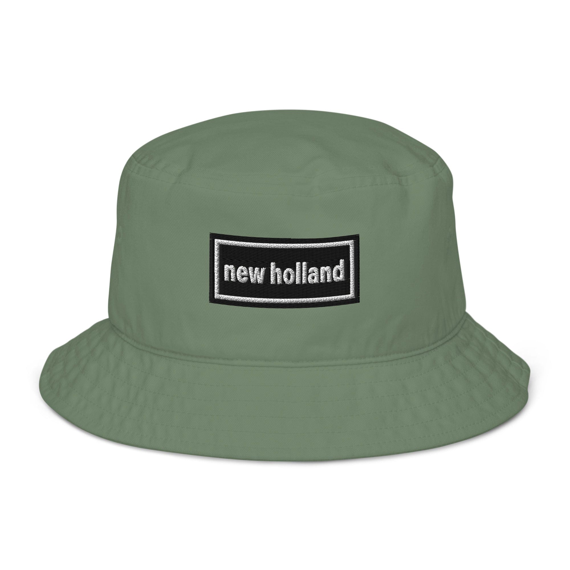 The Tractor Mugs Store Dill Oasis Style New Holland | Organic bucket hat Quality Farmers Merch