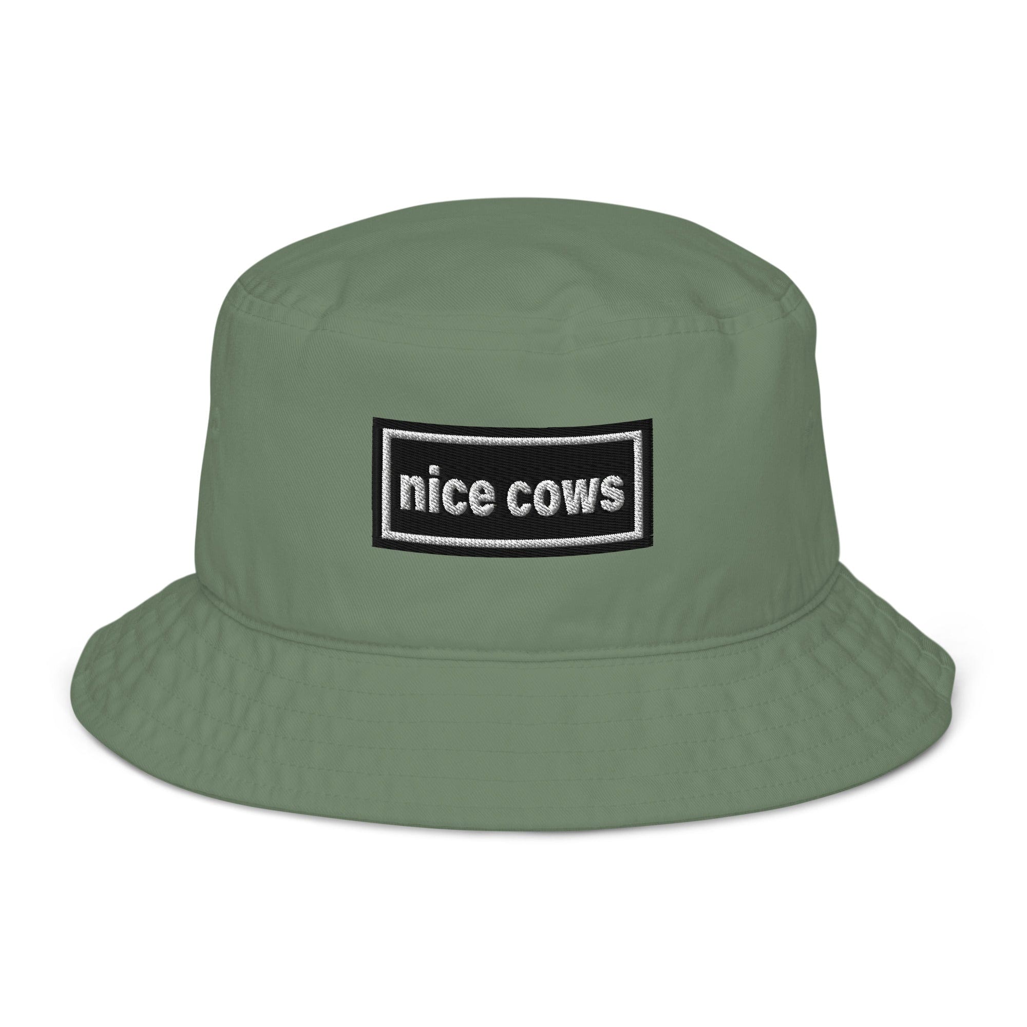 The Tractor Mugs Store Dill Oasis Style Nice Cows | Organic bucket hat Quality Farmers Merch