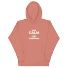 The Tractor Mugs Store Dusty Rose / S Keep Calm. Stay Choppin | Unisex Hoodie Quality Farmers Merch