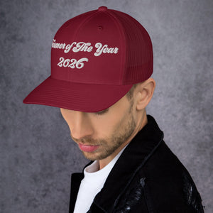 The Tractor Mugs Store Farmer of The Year 2026 | Retro 70's Trucker Cap Quality Farmers Merch