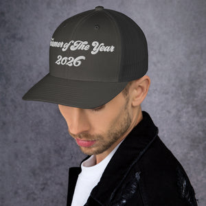 The Tractor Mugs Store Farmer of The Year 2026 | Retro 70's Trucker Cap Quality Farmers Merch
