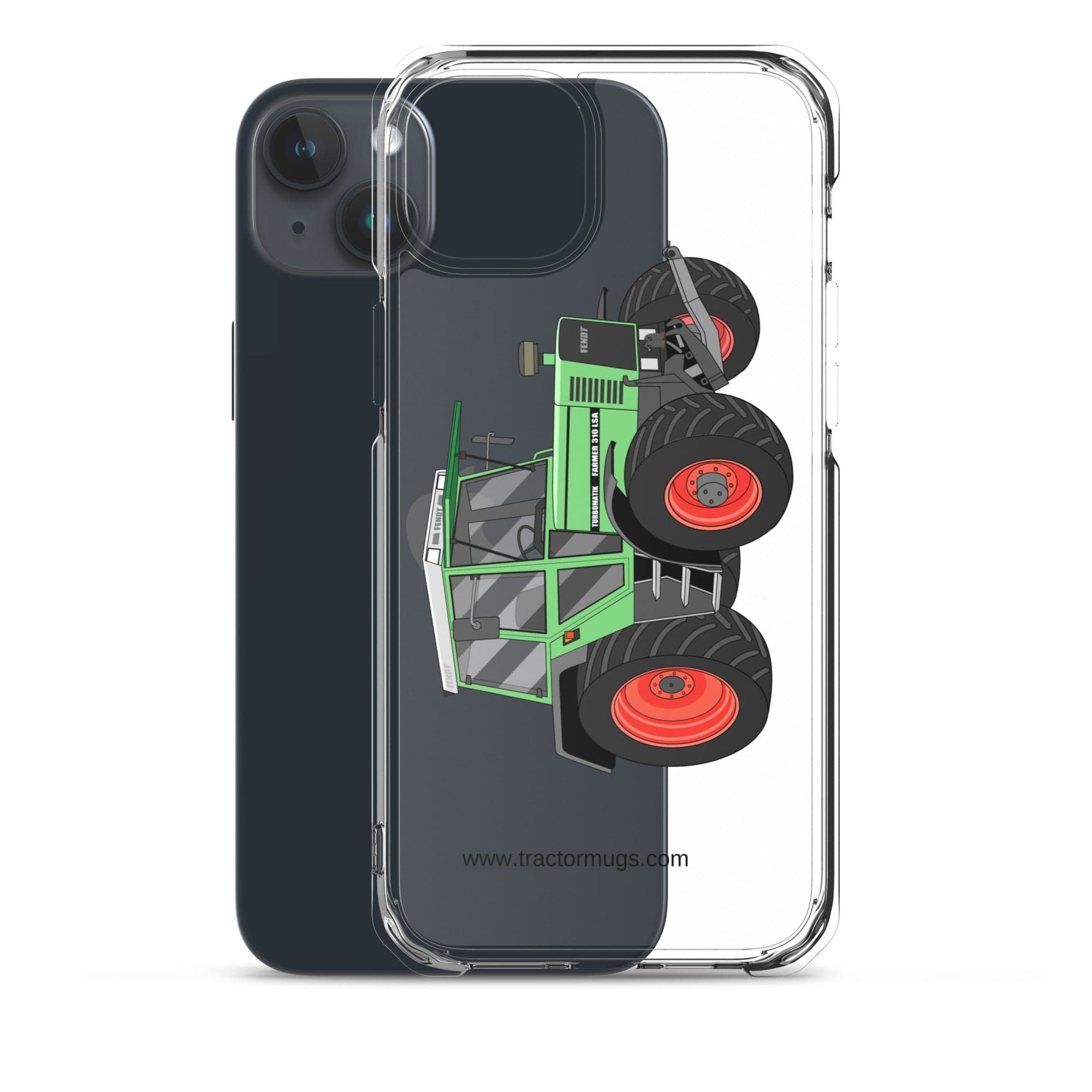 The Tractor Mugs Store Fendt 310 LSA  |  Clear Case for iPhone® Quality Farmers Merch