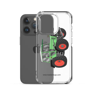 The Tractor Mugs Store Fendt 310 LSA  |  Clear Case for iPhone® Quality Farmers Merch