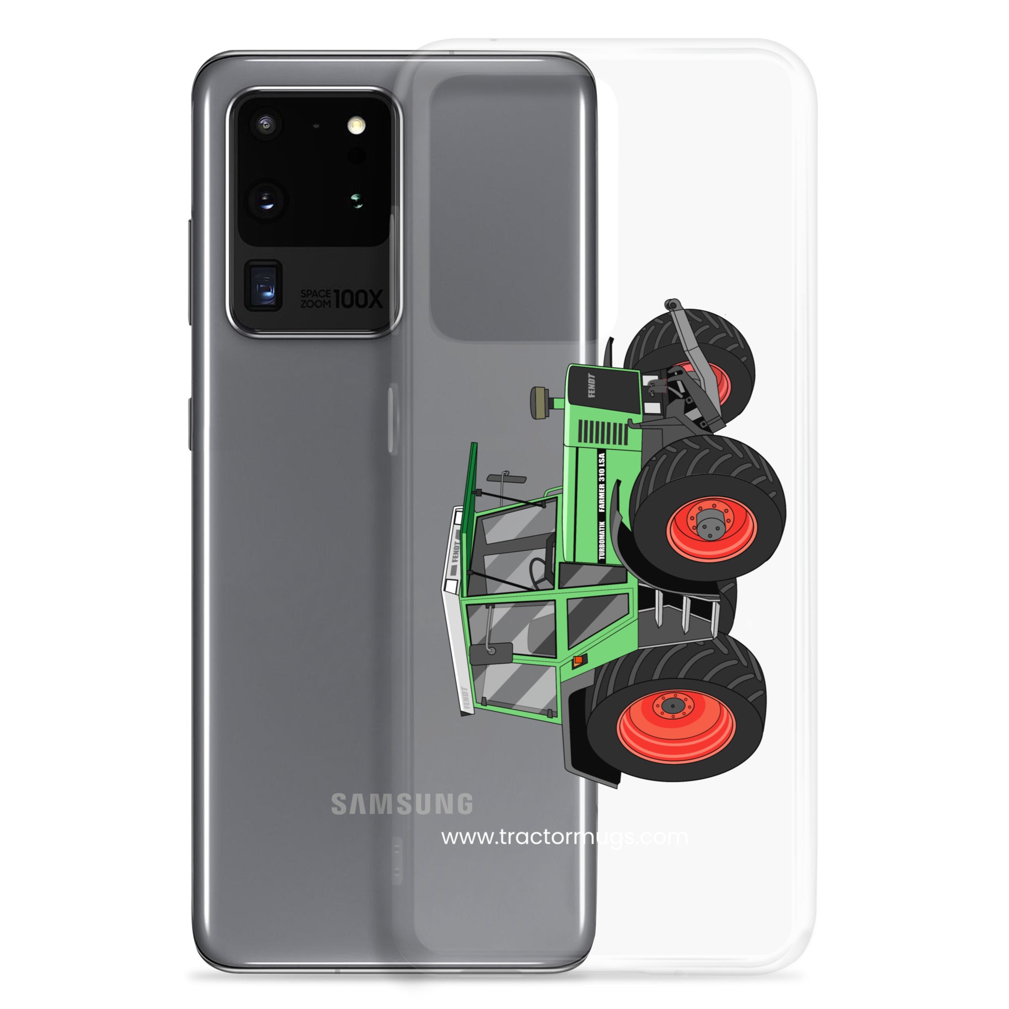 The Tractor Mugs Store Fendt 310 LSA  |  Clear Case for Samsung® Quality Farmers Merch
