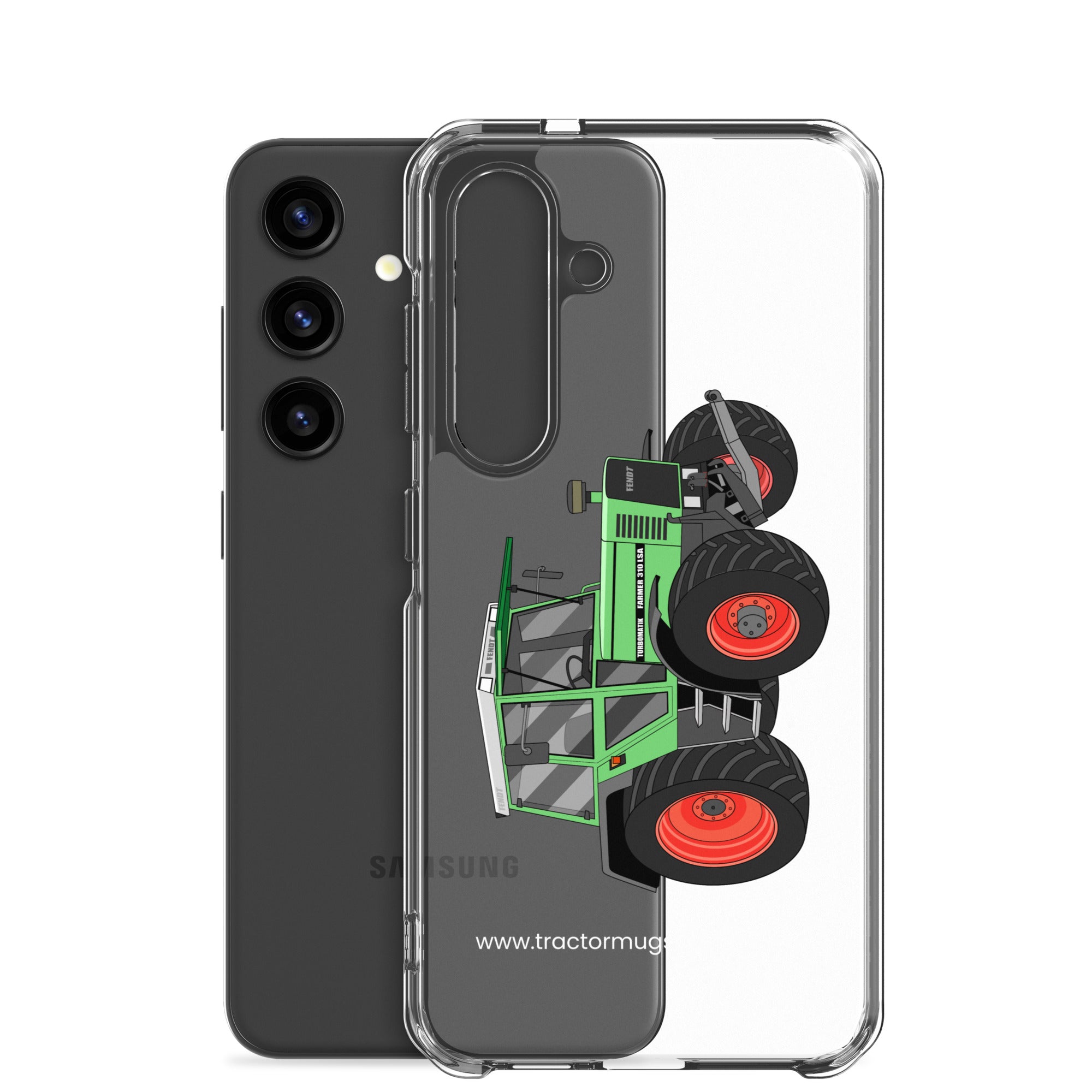 The Tractor Mugs Store Fendt 310 LSA  |  Clear Case for Samsung® Quality Farmers Merch