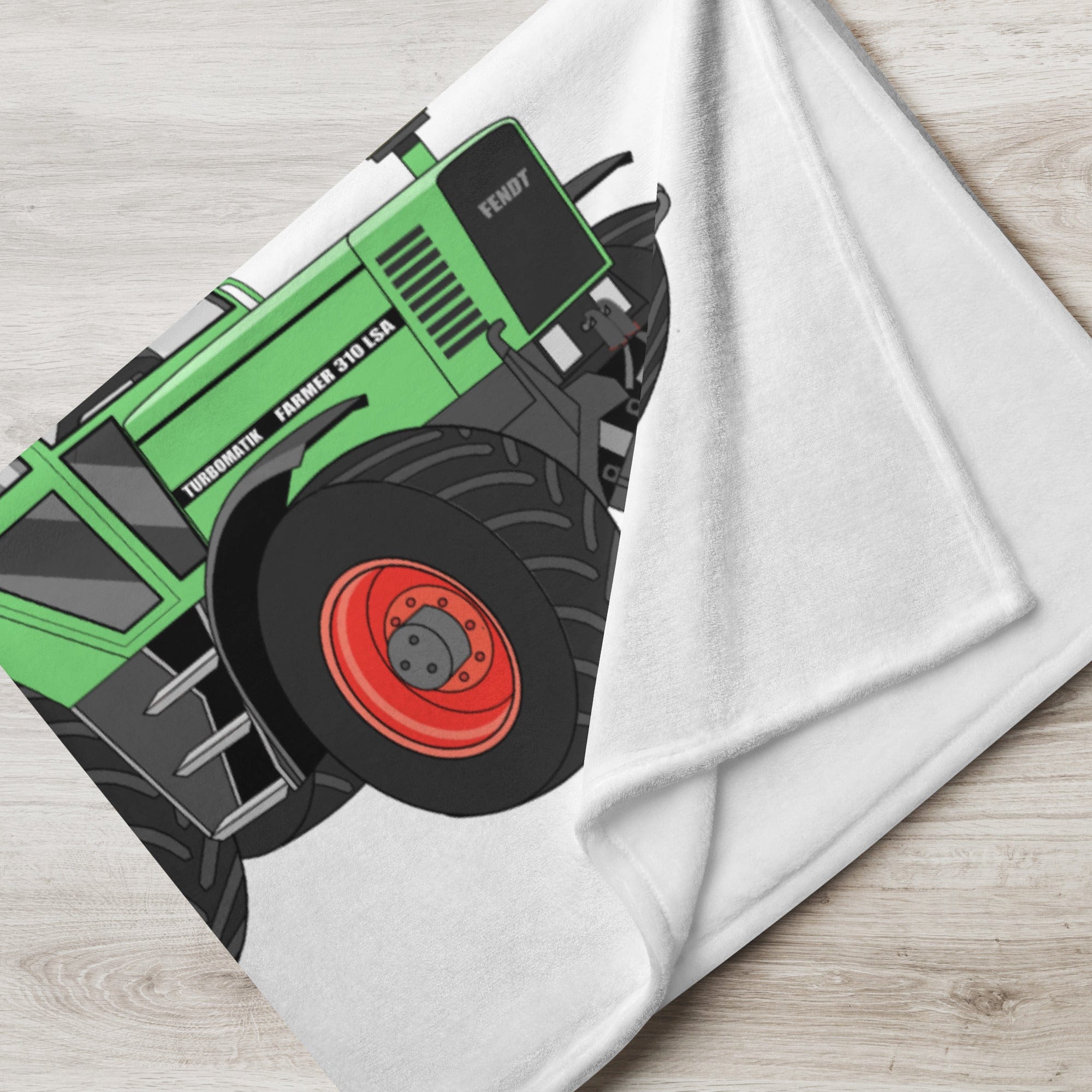 The Tractor Mugs Store Fendt 310 LSA  | Throw Blanket Quality Farmers Merch