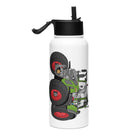 The Tractor Mugs Store Fendt 620 Vario | Stainless steel water bottle with a straw lid Quality Farmers Merch