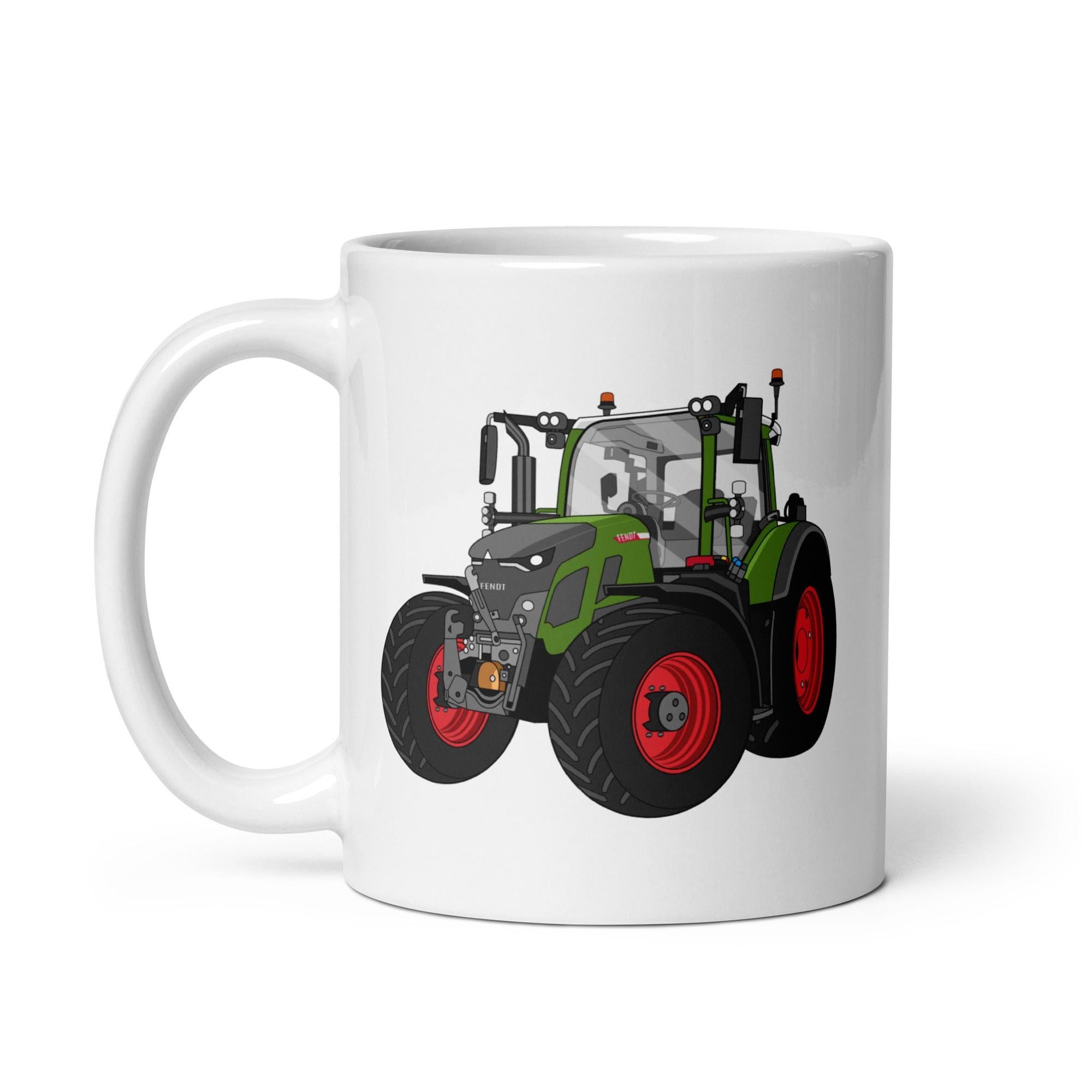 The Tractor Mugs Store Fendt 620 Vario | White glossy mug Quality Farmers Merch