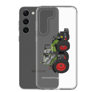 The Tractor Mugs Store Fendt 728 Vario | Clear Case for Samsung® Quality Farmers Merch