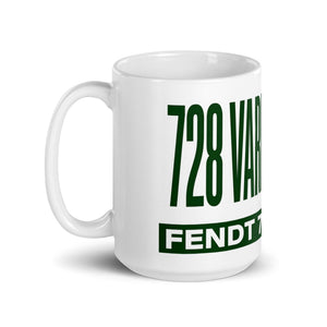 The Tractor Mugs Store Fendt 728 Vario | White Glossy Mug Quality Farmers Merch