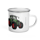 The Tractor Mugs Store Fendt 820 VArio TMS | Enamel Mug Quality Farmers Merch