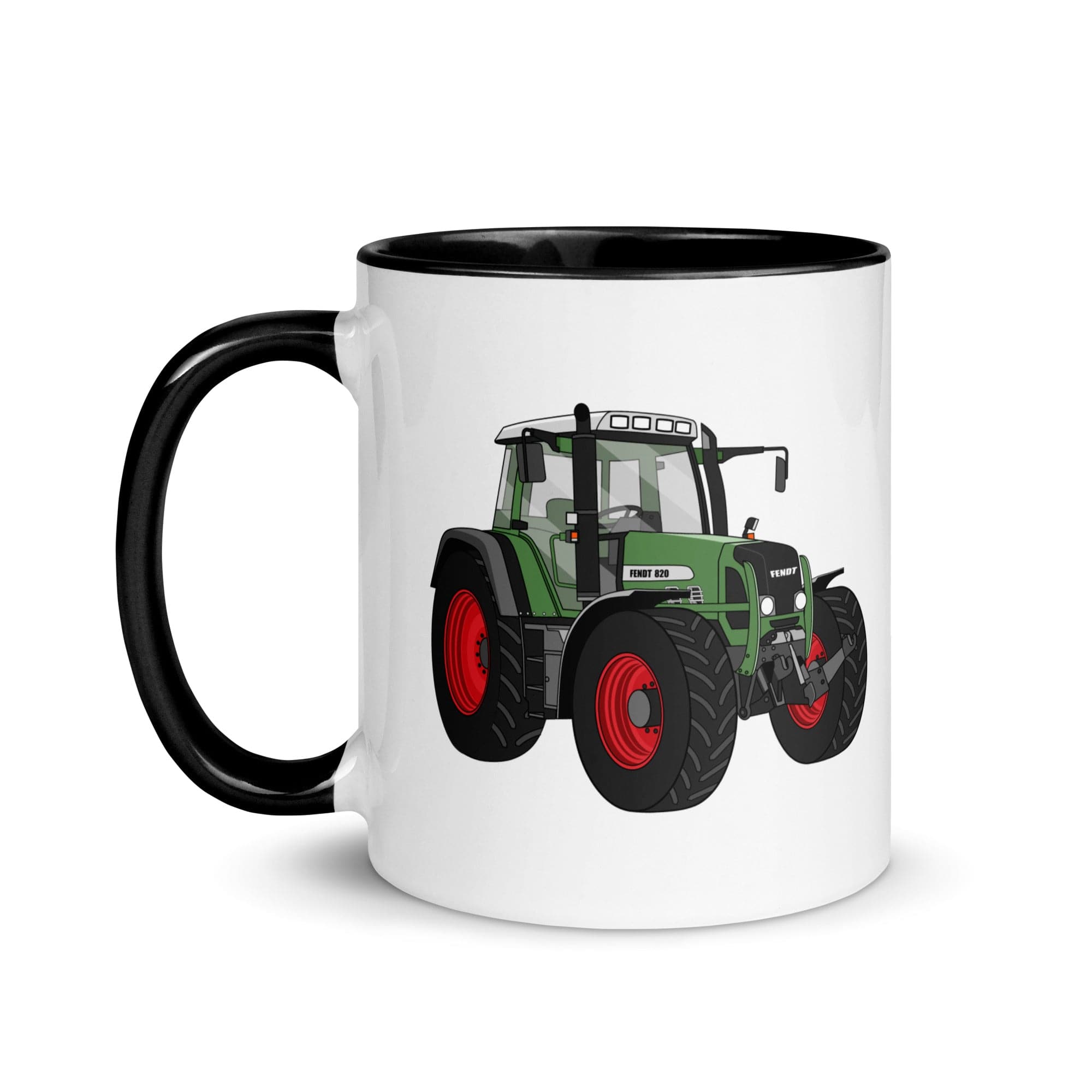 The Tractor Mugs Store Fendt 820 VArio TMS | Mug with Color Inside Quality Farmers Merch