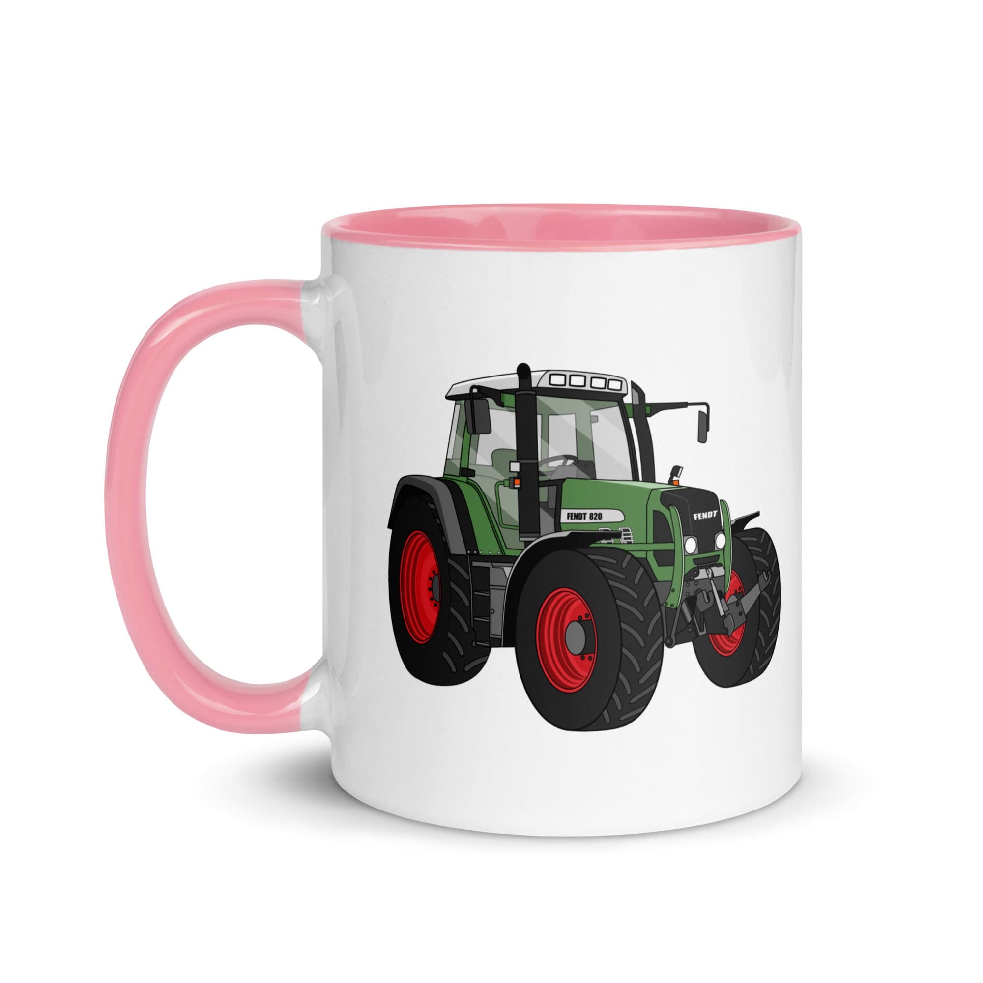 The Tractor Mugs Store Fendt 820 VArio TMS | Mug with Color Inside Quality Farmers Merch