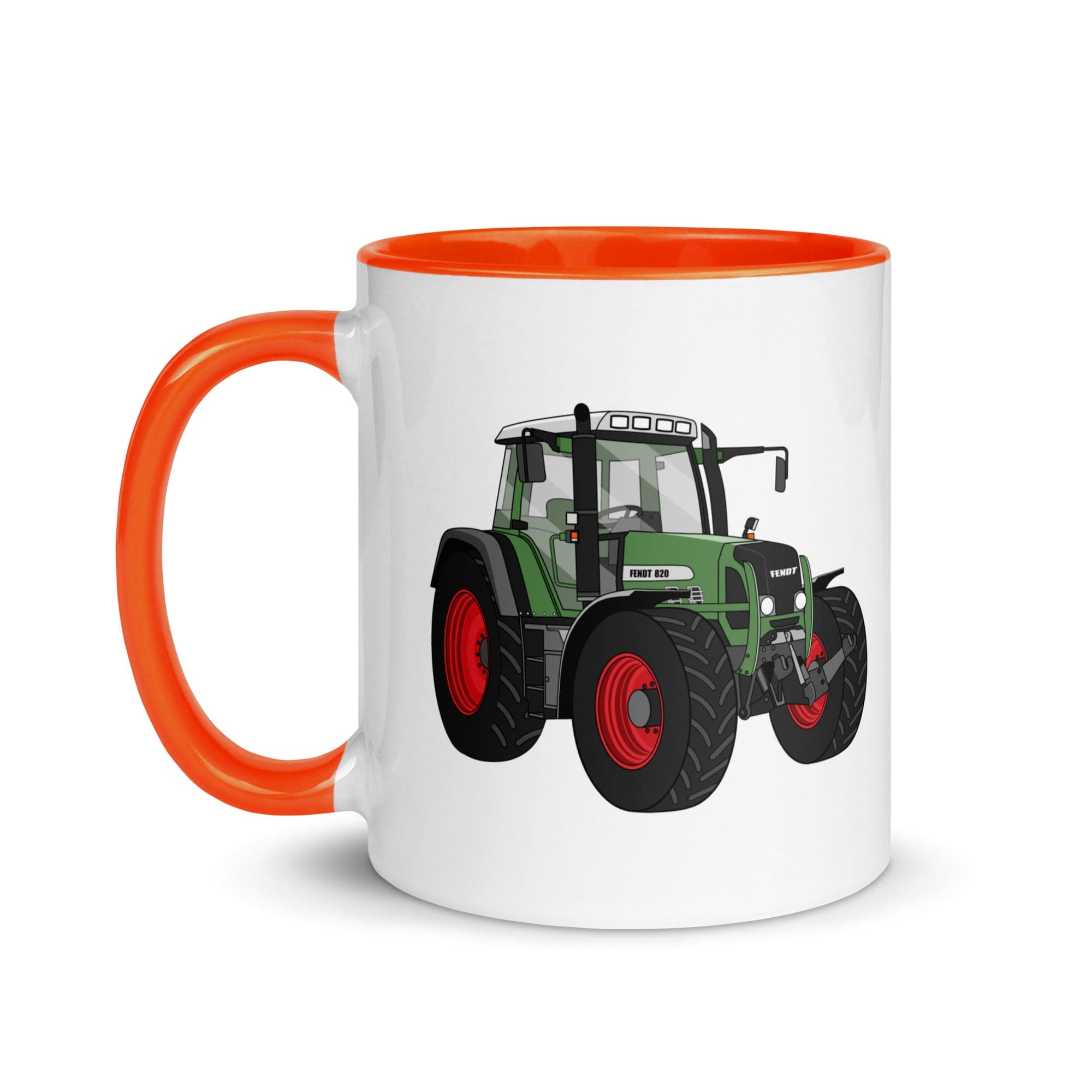 The Tractor Mugs Store Fendt 820 VArio TMS | Mug with Color Inside Quality Farmers Merch